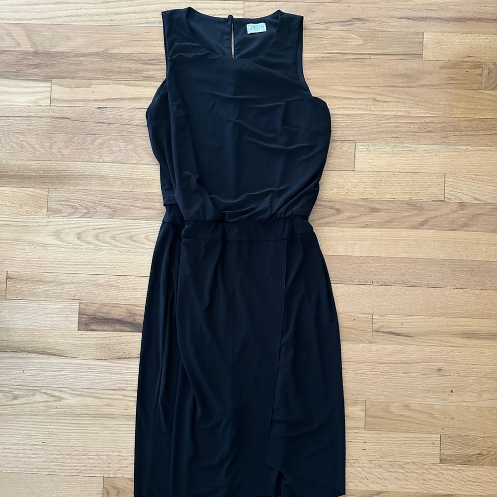 Christin Michaels Elegant Black Dress